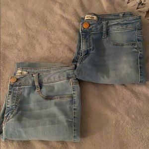 CHARLOTTE RUSSE// 2 pairs of jeans